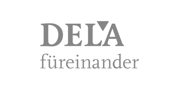 Logo DELA füreinander