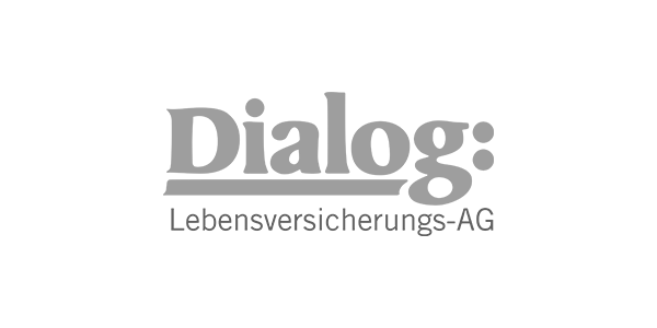 Dialog Lebensversicherung Logo Dialog Lebensversicherung - grau